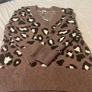 A new day v neck sweater